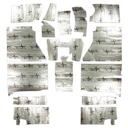 Flatline Barriers Floor Insulation and Sound Dampening Kits for 1956-1960 CORVETTE - TABV7001