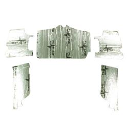 Flatline Barriers Cargo Insulation and Sound Dampening Kits for 1956-1960 CORVETTE - TABV7003