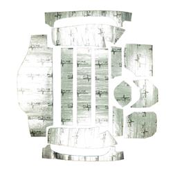 Flatline Barriers Cargo Insulation and Sound Dampening Kits for 1963-1967 CORVETTE - TABV7009