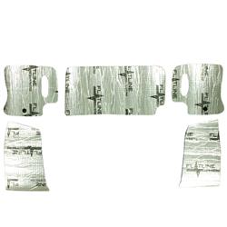 Flatline Barriers Cargo Insulation and Sound Dampening Kits for 1961-1962 CORVETTE - TABV7019