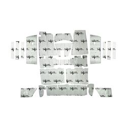 Flatline Barriers Complete Insulation and Sound Dampening Kits for 1962-1963 CHEVY II - TABX3003