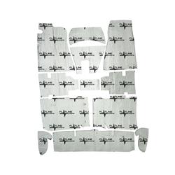 Flatline Barriers Floor Insulation and Sound Dampening Kits for 1962-1967 CHEVY II - TABX3005