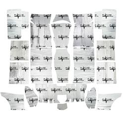 Flatline Barriers Complete Insulation and Sound Dampening Kits for 1968 CHEVY II, 1969-1974 NOVA - TABX3011
