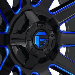 Fuel Off-Road Wheel Center Caps 1003-88GBK