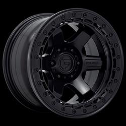 Fuel Off-Road Block D122 Matte Black Beadlock Wheels