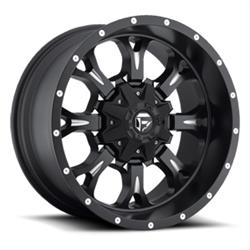 Fuel Off-Road Krank D517 Series Matte Black with Milled Accents Wheels 18x9