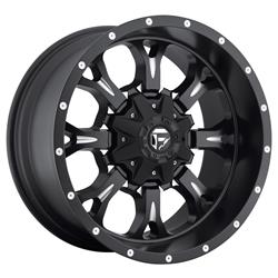 Fuel Off-Road Krank D517 Series Matte Black with Milled Accents Wheels 18x9