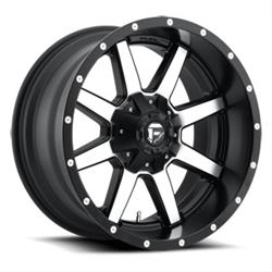 Fuel Off-Road Maverick D537 Series Matte Black with Machined Face Wheels 20x9