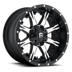 Fuel Off-Road NUTZ D541 Series Matte Black Wheels with Machined Face 20x10