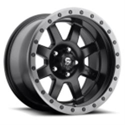 Fuel Off-Road Trophy D551 Series Matte Black with Anthracite Ring Wheels 17x8.5