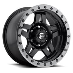 Fuel Off-Road Anza D557 Series Matte Black with Anthracite Ring Wheels 18x9