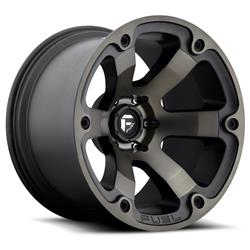 Fuel Off-Road Beast D564 Series Matte Black with Machined DDT Face Wheels 17x10