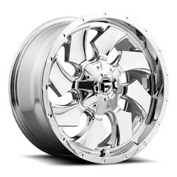 Fuel Off-Road Cleaver D573 Series Chrome Wheels 22x12