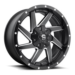 Fuel Off-Road Renegade D594 Series Matte Black Wheels with Milled Accents 20x10
