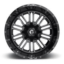 Fuel Off-Road Hardline D620 Series Gloss Black Wheels with Milled Accents 20x9
