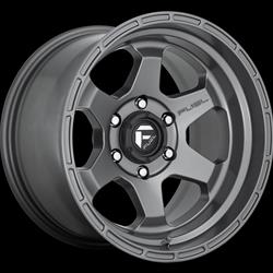 Fuel Off-Road Shok D665 Matte Anthracite Wheels 16x7