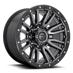 Fuel Off-Road Rebel D680 Matte Anthracite Wheels with Black Ring 22x9