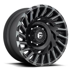 Fuel Off-Road Cyclone D683 Matte Black Machined DDT Wheels 18x9
