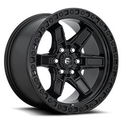 Fuel Off-Road Kicker D697 Matte Black Wheels 17x9