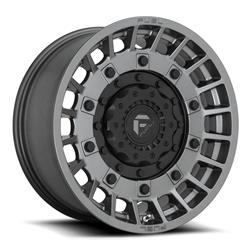Fuel Off-Road Militia D726 Anthracite Wheels with Matte Black Accents 17x9