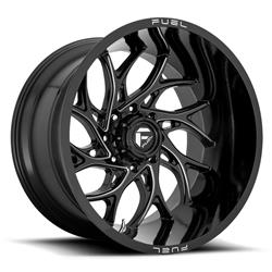 Fuel Off-Road Runner D741 Series Gloss Black Wheels with Milled Accents 26x14