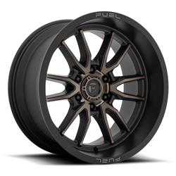 Fuel Off-Road Clash 6 D762 Matte Black with Dark Tint Wheels 22x12