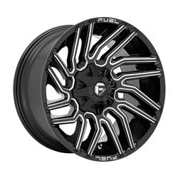 Fuel Off-Road Typhoon D773 Gloss Black Wheels with Milled Accents 22x12