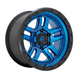 Fuel Off-Road Ammo D790 Blue Wheels with Black Ring 17x9