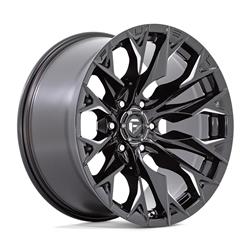 Fuel Off-Road Flame D803 Gloss Black Wheels with Milled Accents 20x9