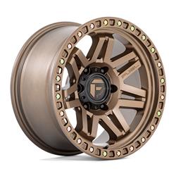 Fuel Off-Road Syndicate D811 Matte Bronze Wheels 17x9