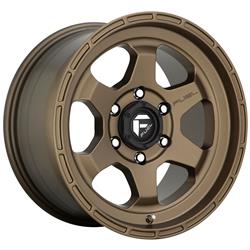 Fuel Off-Road Shok D666 Matte Bronze Wheels 17x9