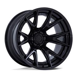 Fuel Off-Road Catalyst FC402 Series Matte Black with Gloss Black Lip Wheels 22x12