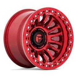 Fuel Off-Road Rincon FC125 Candy Red Beadlock Wheels 20x10
