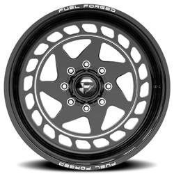 Fuel Off-Road Zillion FF117 Gloss Black Wheels with Milled Accents