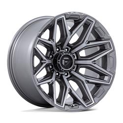 Fuel Off-Road Flux FC854 Platinum Wheels 22x12