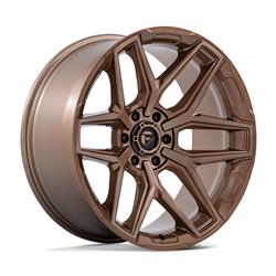 Fuel Off-Road Flux FC854 Platinum Bronze Wheels 22x12