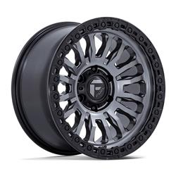Fuel Off-Road Rincon FC857 Matte Gunmetal Wheels with Black Ring 17x8.5