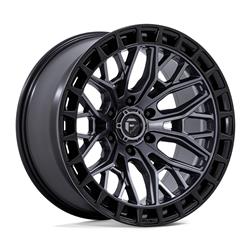 Fuel Off-Road Sigma FC869 Matte Gunmetal Wheels with Matte Black Lip 17x9