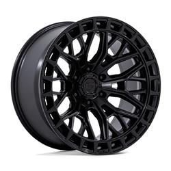 Fuel Off-Road Sigma FC869 Blackout Wheels with Gloss Black Lip 22x9.5
