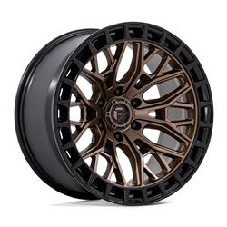 Fuel Off-Road Sigma FC869 Matte Bronze Wheels with Matte Black Lip 22x9.5