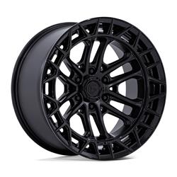 Fuel Off-Road Celsius FC874 Matte Black Wheels with Gloss Black Lip 20x9
