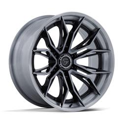 Fuel Off-Road Mutiny FC404 Gloss Black Wheels with Brushed Dark Tint 20x9