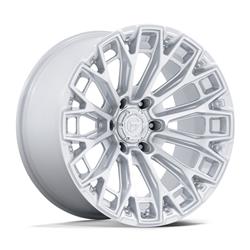 Fuel Off-Road Trax FC882 Gloss Silver Wheels with Machined Face 18x9