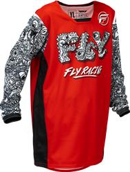 Fly Racing Youth Kinetic Mutant Jerseys 379-526YXL