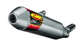 FMF Racing Q4 Hex S/A Slip-On Aluminum  Inch Muffler 044442