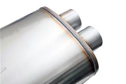 FlowMonster Absorption 409 Stainless Steel 2.5 Inch Muffler 11386-FM