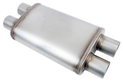 FlowMonster Absorption 409 Stainless Steel 2.5 Inch Muffler 11386-FM