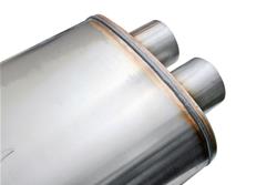 FlowMonster 2-Chamber 409 Stainless Steel 3 Inch Muffler 12599-FM