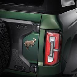 Ford Performance Parts Bronco Emblem Overlays for 2021-2023 BRONCO - M-1447-BEBR