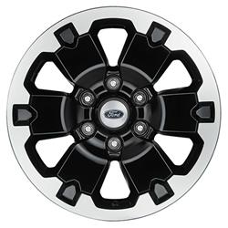 Ford Performance Parts Ranger Black Machine Face Wheels 18x8